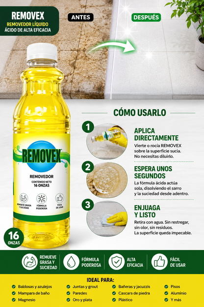 REMOVEX  5 en 1       16.onz