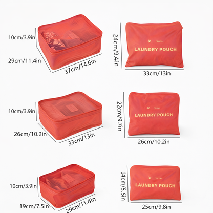 Combo Equipaje de viaje plegable + Organizadores