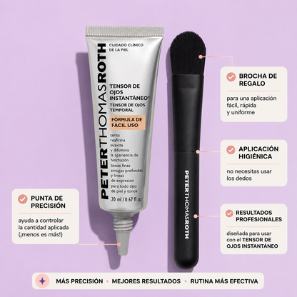 Crema para tensar bolsas de Ojos- instantaneo