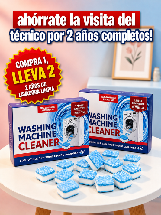 Limpiador profundo de lavadoras- Pastillas