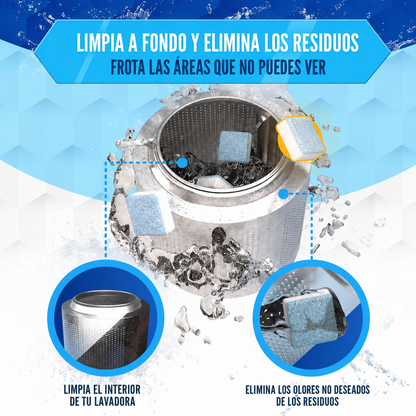 Limpiador profundo de lavadoras- Pastillas