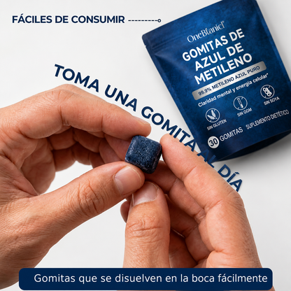 Recupera tu movilidad en pocos dias - Repara tus nervios - Gomitas Azules