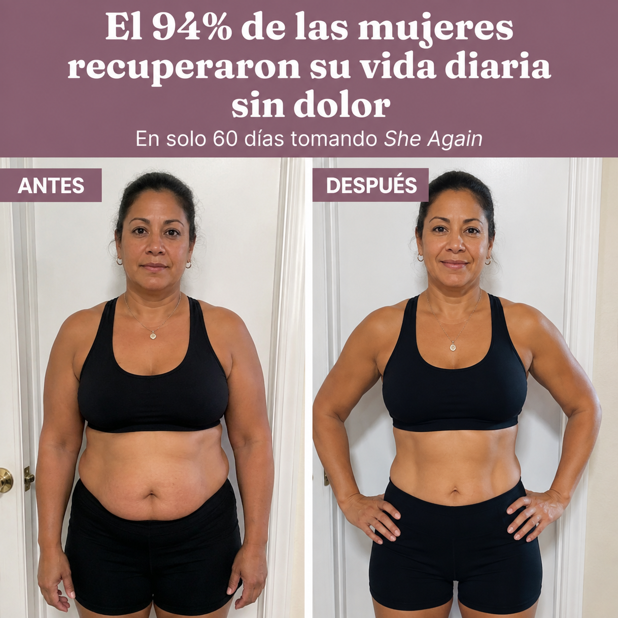 Elimina el dolor articular en la  menopausia