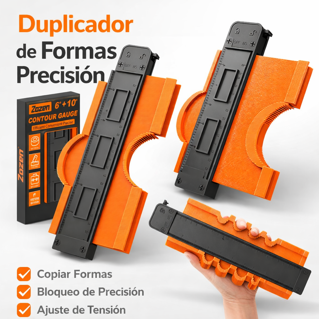 Duplicador de Formas de Precisión- Cortes Perfectos en Segundos, 10 pulgadas