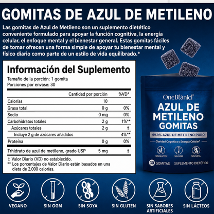 Recupera tu movilidad en pocos dias - Repara tus nervios - Gomitas Azules